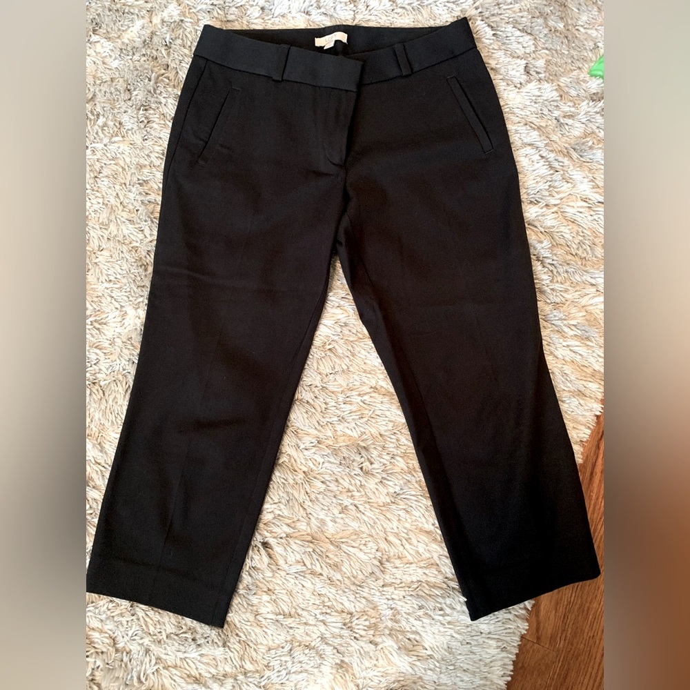 Ann Taylor LOFT ankle dress pants. Size 6 petite, black.